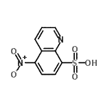 CAS#: 854694-82-9， 5-Nitro-8-quinolinesulfonic acid