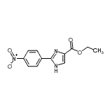 CAS#: 854700-38-2， Ethyl 2-(4-nitrophenyl)-1H-imidazole-4-carboxylate