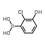 CAS#: 854778-29-3， (2-Chloro-3-hydroxyphenyl)boronic acid