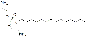 CAS 登录号：85508-16-3， 二(2-氨基乙基)十四烷基磷酸酯