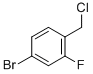 structure of CAS# 85510-82-3, 4-Bromo-2-Fluorobenzyl Chloride;4-Bromo-1-(Chloromethyl)-2-Fluoro-Benzene;B159;4-Bromo-2-Fluorobenzyl Chloride