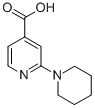 structure of CAS# 855153-75-2, 2-Piperidin-1-Ylisonicotic Acid;2-(Piperidin-1-Yl)Pyridine-4-Carboxylic Acid, 1-(4-Carboxypyridin-2-Yl)Piperidine;2-PIPERIDIN-1-YLISONICOTIC ACID 97%2-PIPERIDIN-1-YLPYRIDIN-4-YLCARBOXYLIC ACID;2-(Piperidin-1-Yl)Isonicotinic Acid 97%
