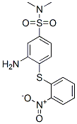CAS 登录号：85532-99-6， 3-氨基-N,N-二甲基-4-[(2-硝基苯基)硫代]苯磺酰胺