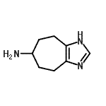 CAS#: 855405-67-3， 1,4,5,6,7,8-Hexahydrocyclohepta[d]imidazol-6-amine