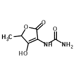 CAS#: 855457-64-6， 1-(4-Hydroxy-5-methyl-2-oxo-2,5-dihydro-3-furanyl)urea