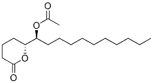 CAS#: 85551-39-9, (-)-(5R,6S)-6-Acetoxy-5-Hexadecanolide