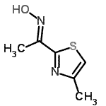 CAS#: 855628-40-9， (1E)-N-Hydroxy-1-(4-methyl-1,3-thiazol-2-yl)ethanimine