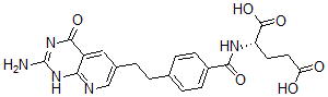 CAS#: 85597-18-8， N-(4-(2-(2-Amino-1,4-Dihydro-4-Oxopyrido(2,3-d)Pyrimidin-6-Yl)Ethyl)Bezoyl)-L-Glutamic Acid