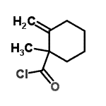 CAS#: 85620-36-6， 1-Methyl-2-methylenecyclohexanecarbonyl chloride