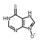 CAS#: 856611-14-8， 1,7-Dihydro-6H-purine-6-thione 9-oxide