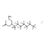 CAS#: 85665-66-3， Potassium {propyl[(tridecafluorohexyl)sulfonyl]amino}acetate