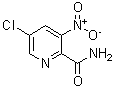 CAS#: 856834-36-1， 5-Chloro-3-nitro-2-pyridinecarboxamide