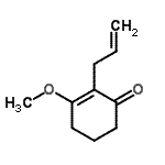 CAS#: 85696-84-0， 2-allyl-3-methoxy-cyclohex-2-en-1-one
