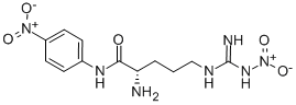 CAS 登录号：85697-89-8， N(omega)-硝基-L-精氨酰对硝基苯胺