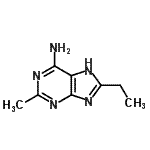 CAS#: 857173-13-8， 8-Ethyl-2-methyl-1H-purin-6-amine