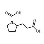 CAS#: 857204-64-9， 2-(2-Carboxyethyl)-1-pyrrolidinecarboxylic acid