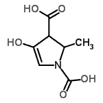CAS#: 857207-74-0， 4-Hydroxy-2-methyl-2,3-dihydro-1H-pyrrole-1,3-dicarboxylic acid