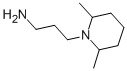 structure of CAS# 85723-72-4, 3-(2,6-Dimethyl-Piperidin-1-Yl)-Propylamine;3-(2,6-DIMETHYL-PIPERIDIN-1-YL)-PROPYLAMINE