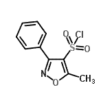 CAS#: 857283-56-8， 5-Methyl-3-phenyl-1,2-oxazole-4-sulfonyl chloride