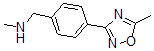 CAS#: 857283-77-3， N-Methyl-4-(5-Methyl-1,2,4-Oxadiazol-3-Yl)-Benzenemethanamine