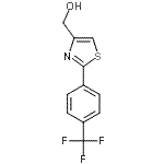 CAS#: 857284-25-4， {2-[4-(Trifluoromethyl)phenyl]-1,3-thiazol-4-yl}methanol