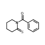 CAS#: 857436-83-0， Phenyl(2-thioxo-1-piperidinyl)methanone