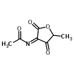 CAS#: 857479-83-5， N-[(3Z)-5-Methyl-2,4-dioxodihydro-3(2H)-furanylidene]acetamide