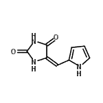 CAS#: 857767-91-0， (5E)-5-(1H-Pyrrol-2-ylmethylene)-2,4-imidazolidinedione