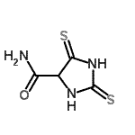 CAS#: 857773-37-6， 2,5-Dithioxo-4-imidazolidinecarboxamide