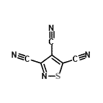 CAS#: 857958-14-6， 1,2-Thiazole-3,4,5-tricarbonitrile