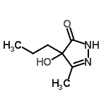 CAS#: 857987-41-8， 4-Hydroxy-5-methyl-4-propyl-2,4-dihydro-3H-pyrazol-3-one