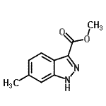 CAS#: 858227-11-9， Methyl 6-methyl-1H-indazole-3-carboxylate