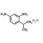 CAS#: 858487-76-0， 4-Isopropyl-1,3-benzenediamine hydrate (1:1)