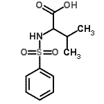CAS#: 85849-94-1， N-(Phenylsulfonyl)valine