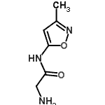 CAS#: 858490-24-1， N-(3-Methyl-1,2-oxazol-5-yl)glycinamide