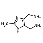 CAS#: 858514-13-3， (2-Methyl-1H-imidazole-4,5-diyl)dimethanamine
