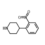 CAS#: 858850-23-4， 4-(2-Nitrophenyl)piperidine