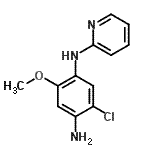 CAS#: 85896-07-7， 5-Chloro-2-methoxy-N-(2-pyridinyl)-1,4-benzenediamine