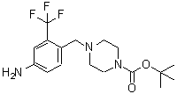 CAS#: 859027-30-8， 4-[[4-Amino-2-(Trifluoromethyl)Phenyl]Methyl]-1-Piperazinecarboxylic Acid 1,1-Dimethylethyl Ester