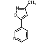 CAS#: 85903-38-4， 3-(3-Methyl-1,2-oxazol-5-yl)pyridine