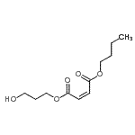 CAS#: 85909-47-3， Butyl 3-hydroxypropyl (2Z)-2-butenedioate