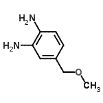 CAS#: 85912-92-1， 4-(Methoxymethyl)-1,2-benzenediamine