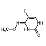CAS#: 85931-95-9， 5-Fluoro-4-(methoxyamino)-2(1H)-pyrimidinone