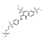 CAS#: 85940-65-4， Potassium sodium (3E)-4-oxo-3-[(4-{[2-(sulfonatooxy)ethyl]sulfonyl}phenyl)hydrazono]-3,4-dihydro-2,7-naphthalenedisulfonate (1:2:1)
