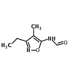 CAS#: 859444-33-0， N-(3-Ethyl-4-methyl-1,2-oxazol-5-yl)formamide