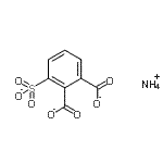 CAS#: 85959-15-5， 3-sulfonato-1,2-Benzenedicarboxylate ammonium salt (1:1)