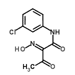 CAS#: 85968-59-8， (2E)-N-(3-Chlorophenyl)-2-(hydroxyimino)-3-oxobutanamide