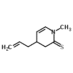CAS#: 859845-77-5， 4-Allyl-1-methyl-3,4-dihydro-2(1H)-pyridinethione