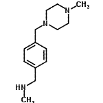 CAS#: 859850-93-4， N-Methyl-1-{4-[(4-methyl-1-piperazinyl)methyl]phenyl}methanamine