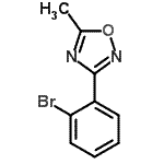 CAS#: 859851-04-0， 3-(2-Bromophenyl)-5-methyl-1,2,4-oxadiazole